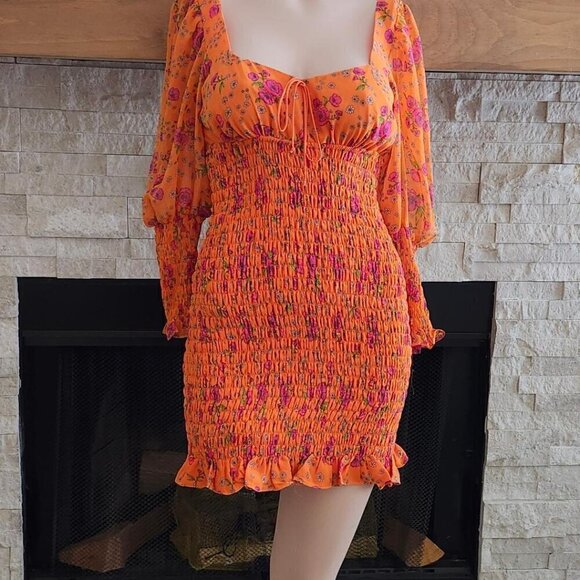 Peony Smocked Dress. Price is Firm or Best Offer.